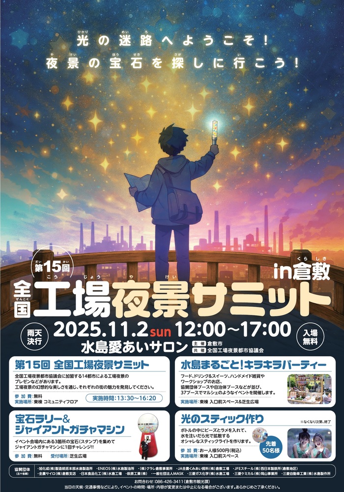 全国工場夜景サミットポスター画像