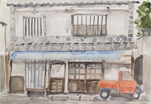 絵画：美観地区　作者亀山結衣