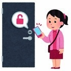 スマホを使って開錠イメージ画像