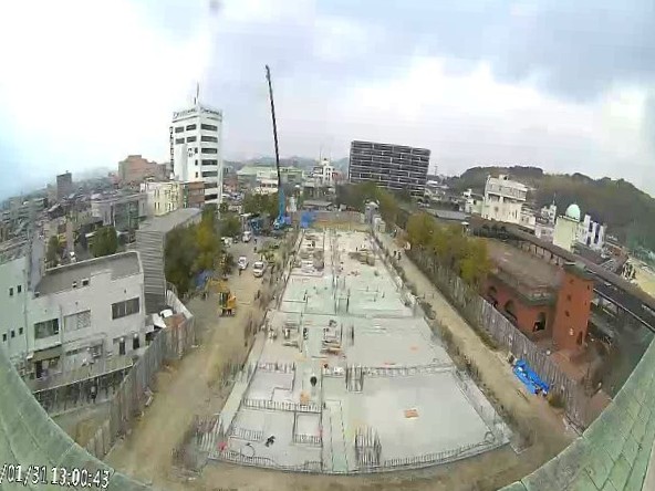 基礎施工完了