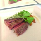 千屋牛のミニステーキ写真