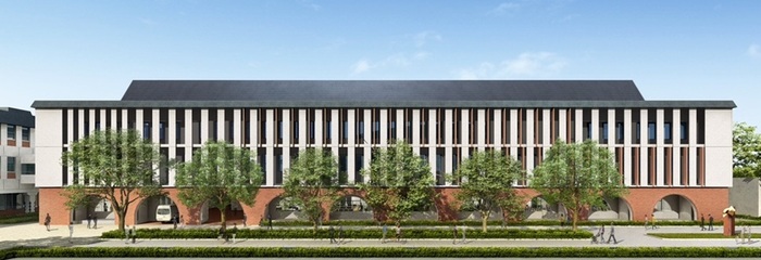 防災危機管理センター(側面)イメージ