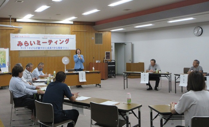 挨拶をする伊東市長の写真