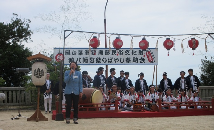 挨拶をする伊東市長の写真