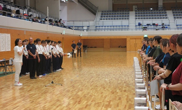 挨拶をする伊東市長の写真