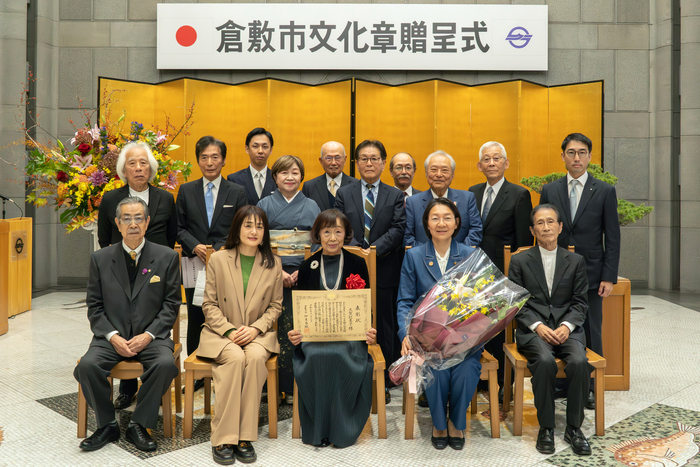 大賀紀美子さん記念撮影2