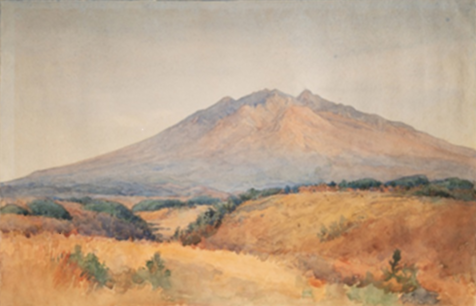 作品画像:「八ヶ岳日野春駅附近」