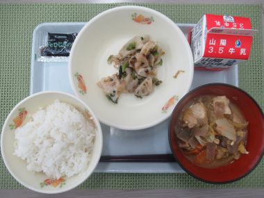 令和7年12月3日献立写真