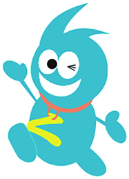 市水道局 イメージキャラクター くらっぴぃ