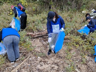 離島のごみ拾い写真1
