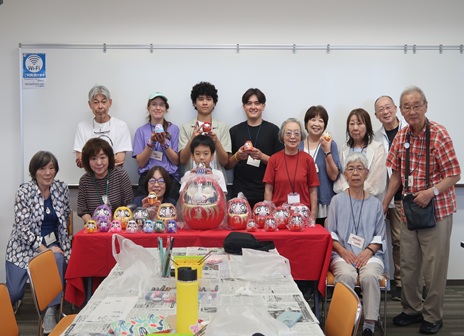 玉島だるま絵付け体験