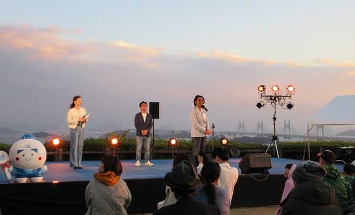 サンセット・フェスタinこじま～鷲羽山から夕陽と音のコンチェルト