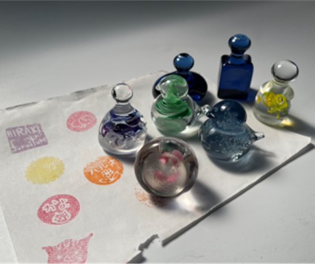 ガラスのハンコ