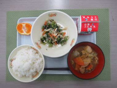 令和8年2月27日献立写真