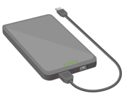 モバイルバッテリーの画像