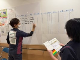 写真:合同防災訓練