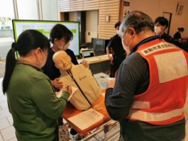 写真:合同防災訓練