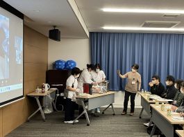 写真：災害食調理