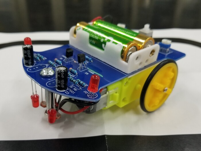 ライントレースカーの写真