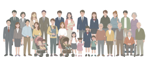 市民のイラスト