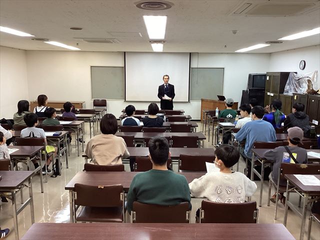 入隊説明会のようす1