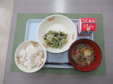 令和8年5月12日献立写真（小学校）