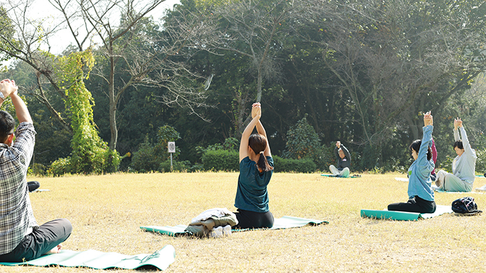 リラクゼーションネイチャーゲーム