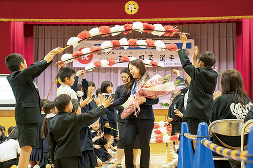 銀メダルをお祝いする会