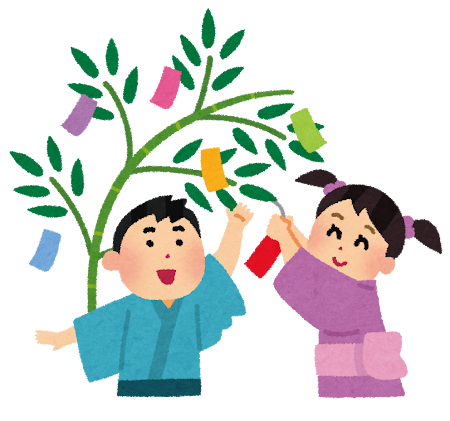 七夕のイラスト