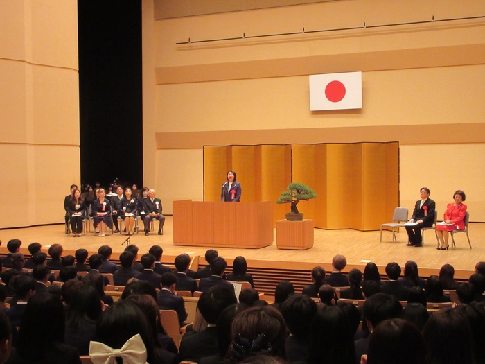 くらしき作陽大学入学式