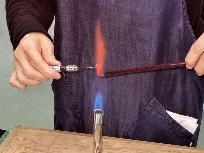 ガラス加工の写真