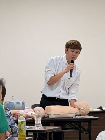 令和8年度くらしきハーモニーセミナー第2回ナース長谷川先生の写真