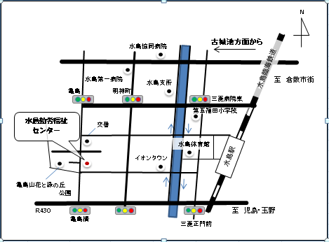 map mizushima
