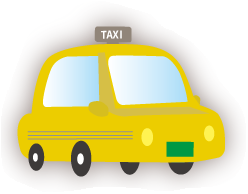 タクシーの画像