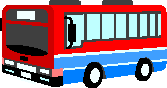 bus red