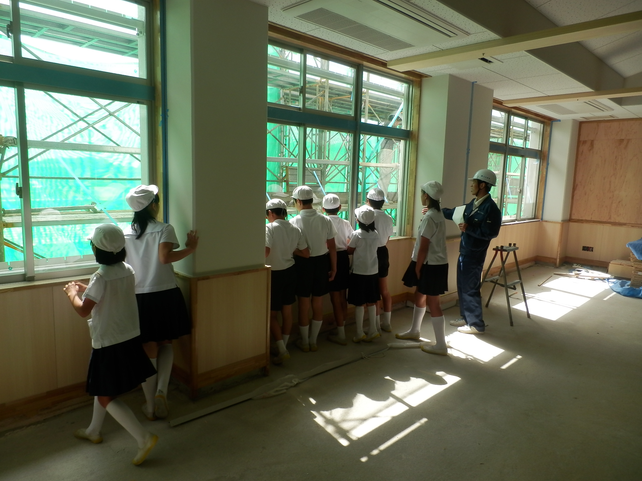 玉島南小学校のまちづくり学習子ども教室内の画像